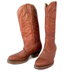 8 Vintage 70s Mens Western Cowboy Boots